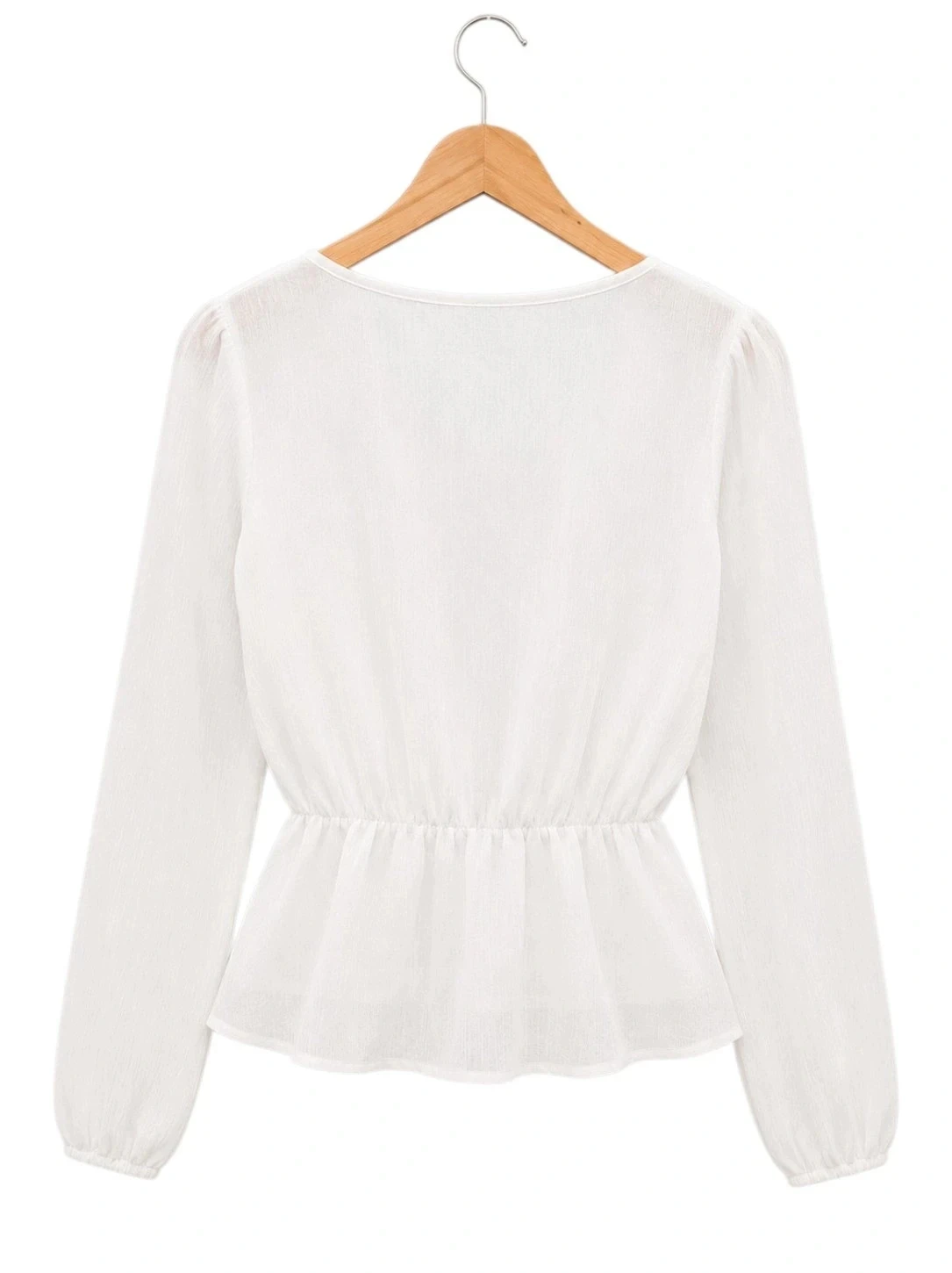 White English embroidery blouse – Sinsay – photo 2